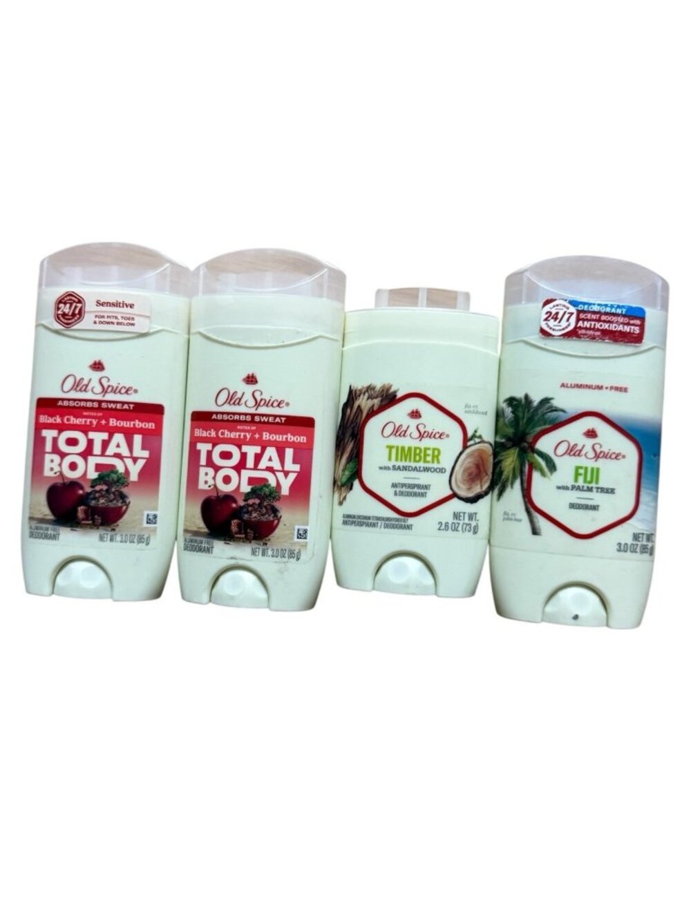 Deodorant  bundle new one stick missing cap